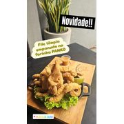 Filé de Tilápia na Farinha Panko