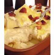 Mandioca c/ Queijo e Bacon (Meia)
