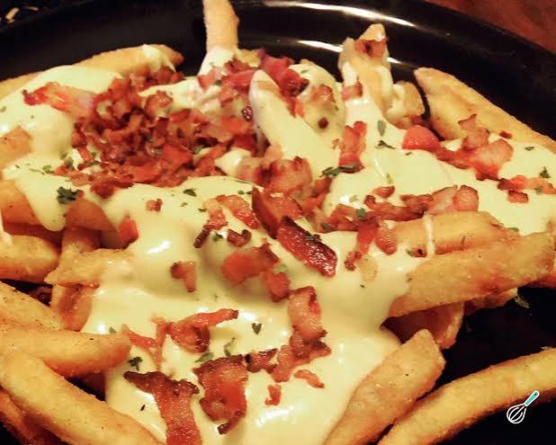 Fritas c/ Queijo e Bacon
